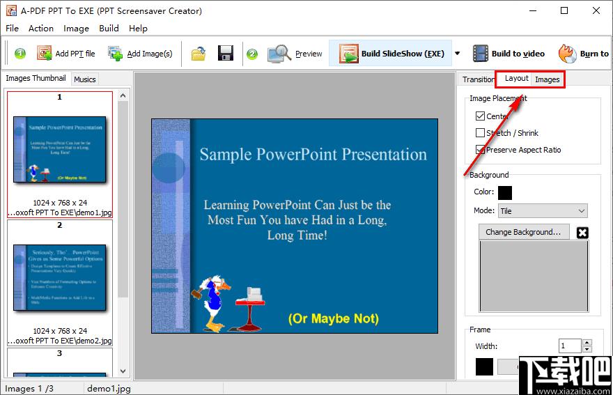 Boxoft PPT to EXE下载,幻灯片,动画制作